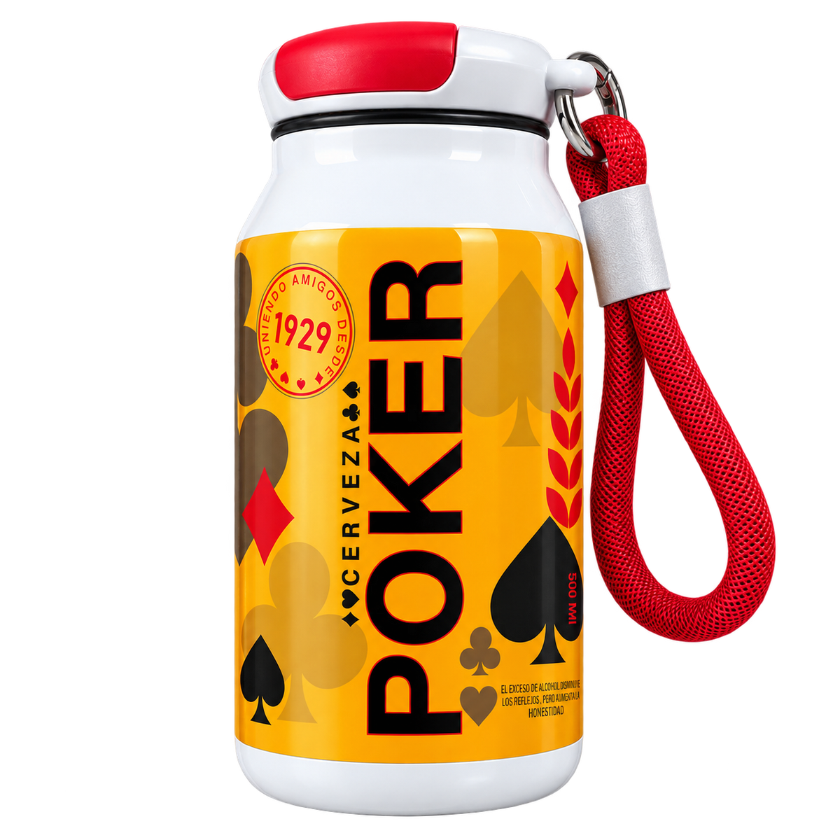 Termo Cerveza Póker