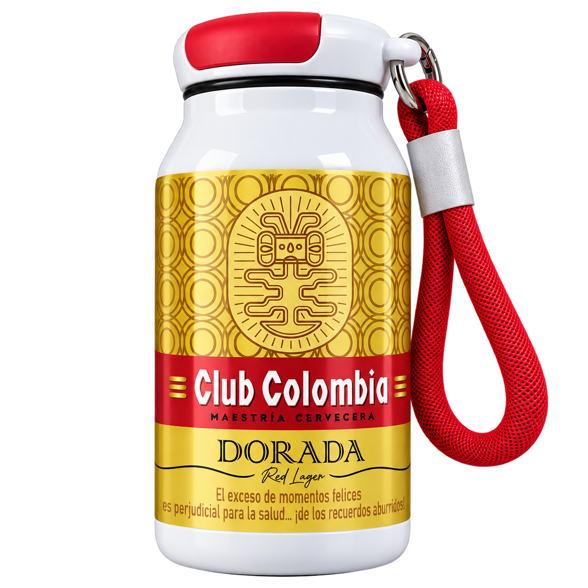 Termo Cerveza Club Dorada