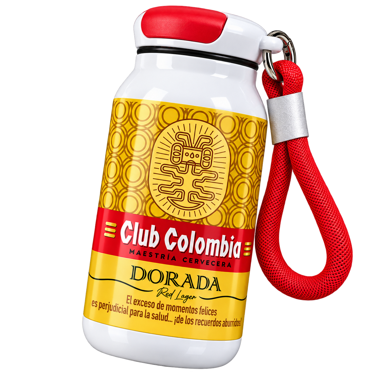 Termo Cerveza Club Dorada