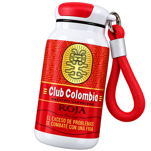 Termo Cerveza Club Roja