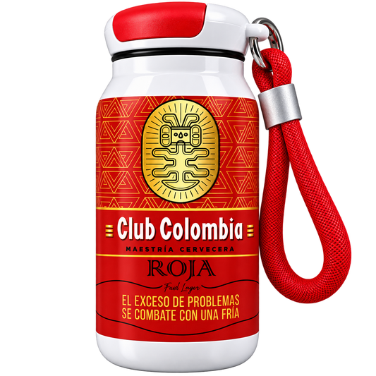 Termo Cerveza Club Roja
