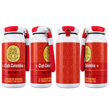Termo Cerveza Club Roja