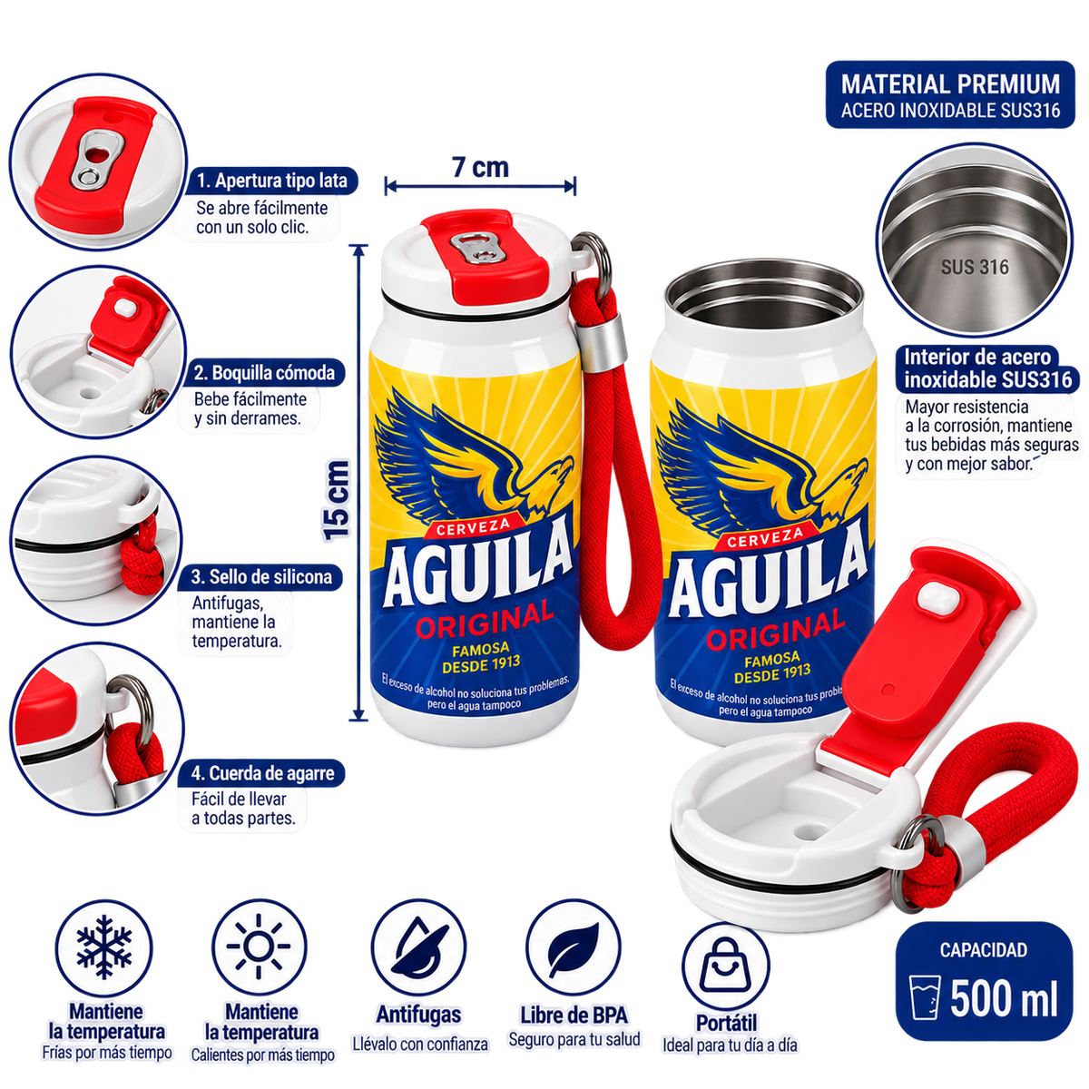 Termo Cerveza Coronita