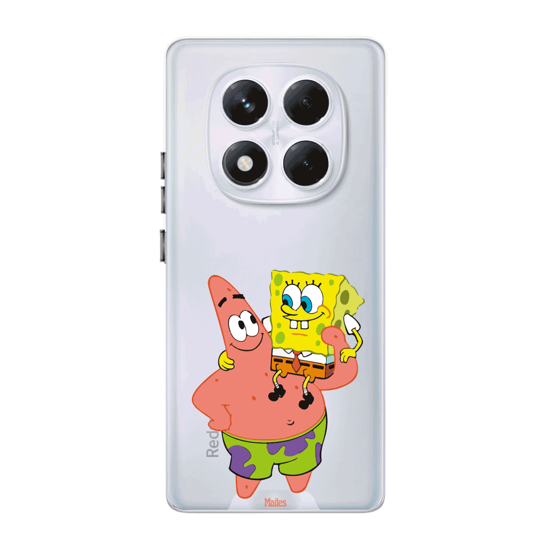 Patricio y Bob Esponja