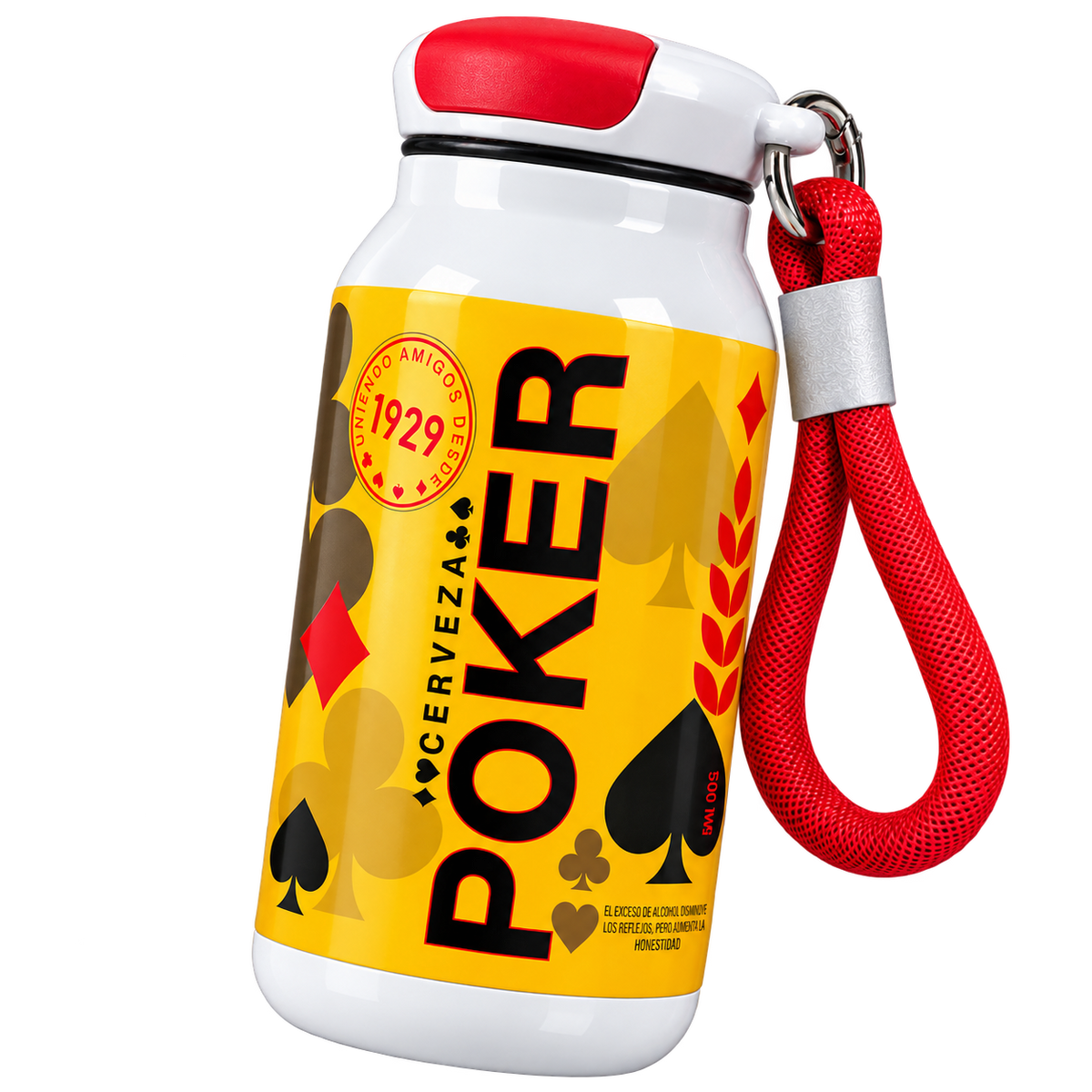 Termo Cerveza Póker