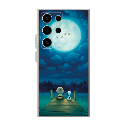 Snoopy Bajo la Luna
