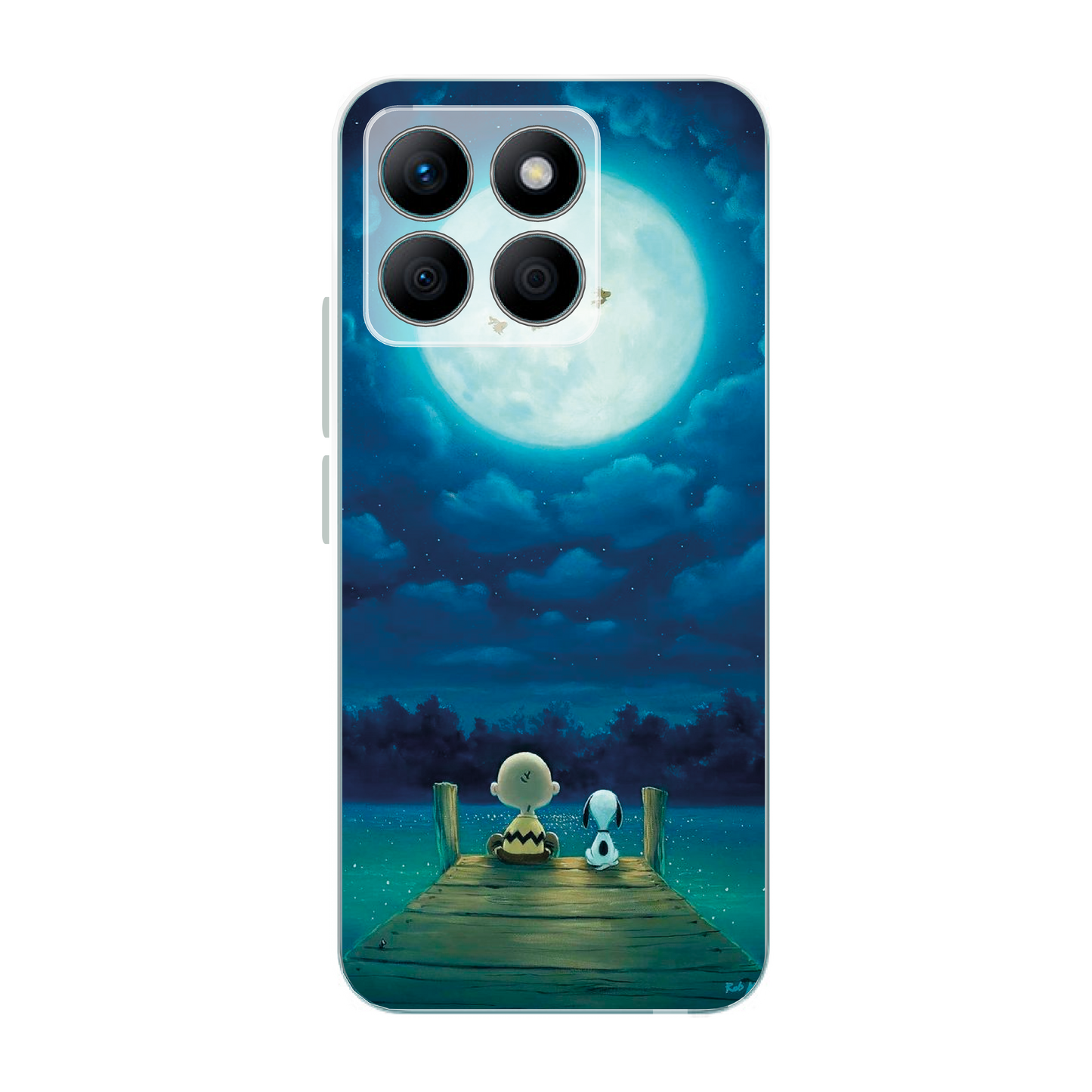 Snoopy Bajo la Luna