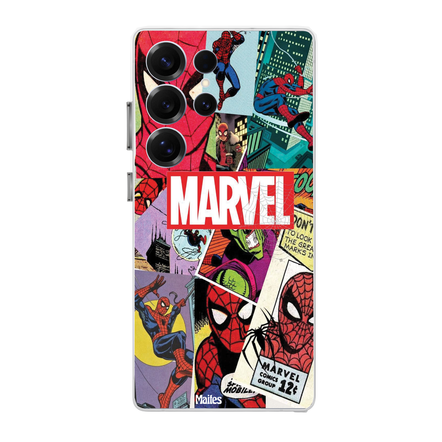 Spiderman Comic Burst