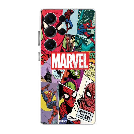 Spiderman Comic Burst