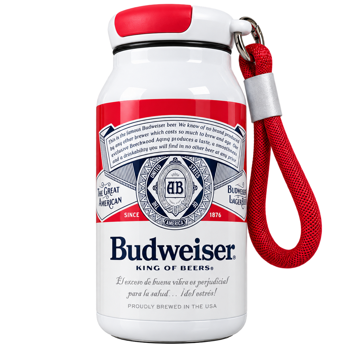 Termo Cerveza Budweiser