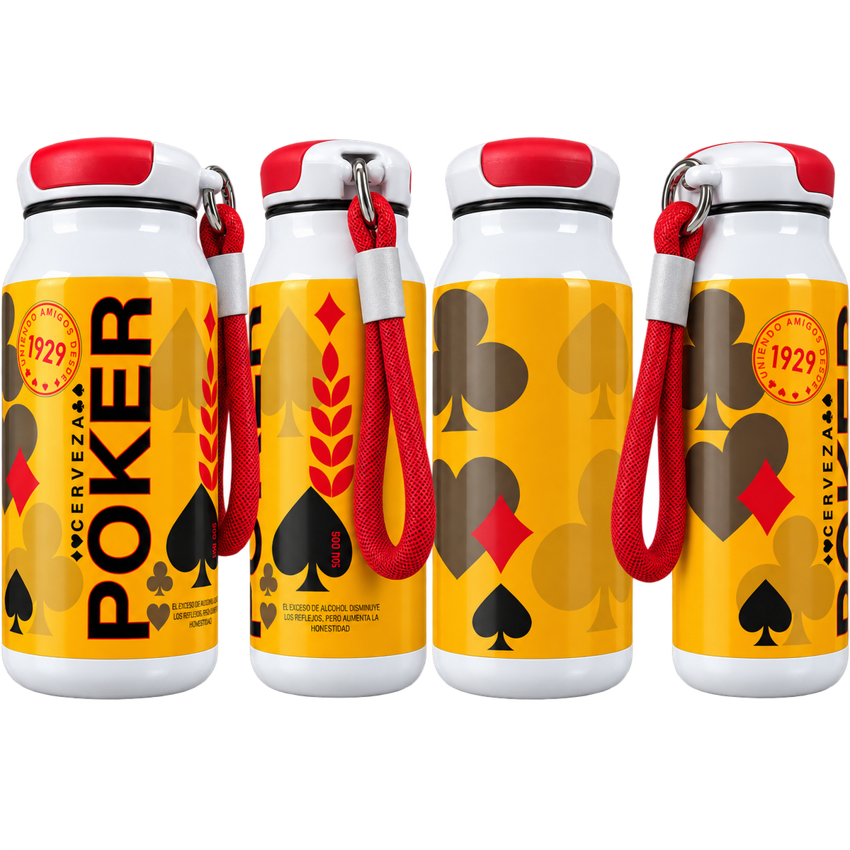 Termo Cerveza Póker