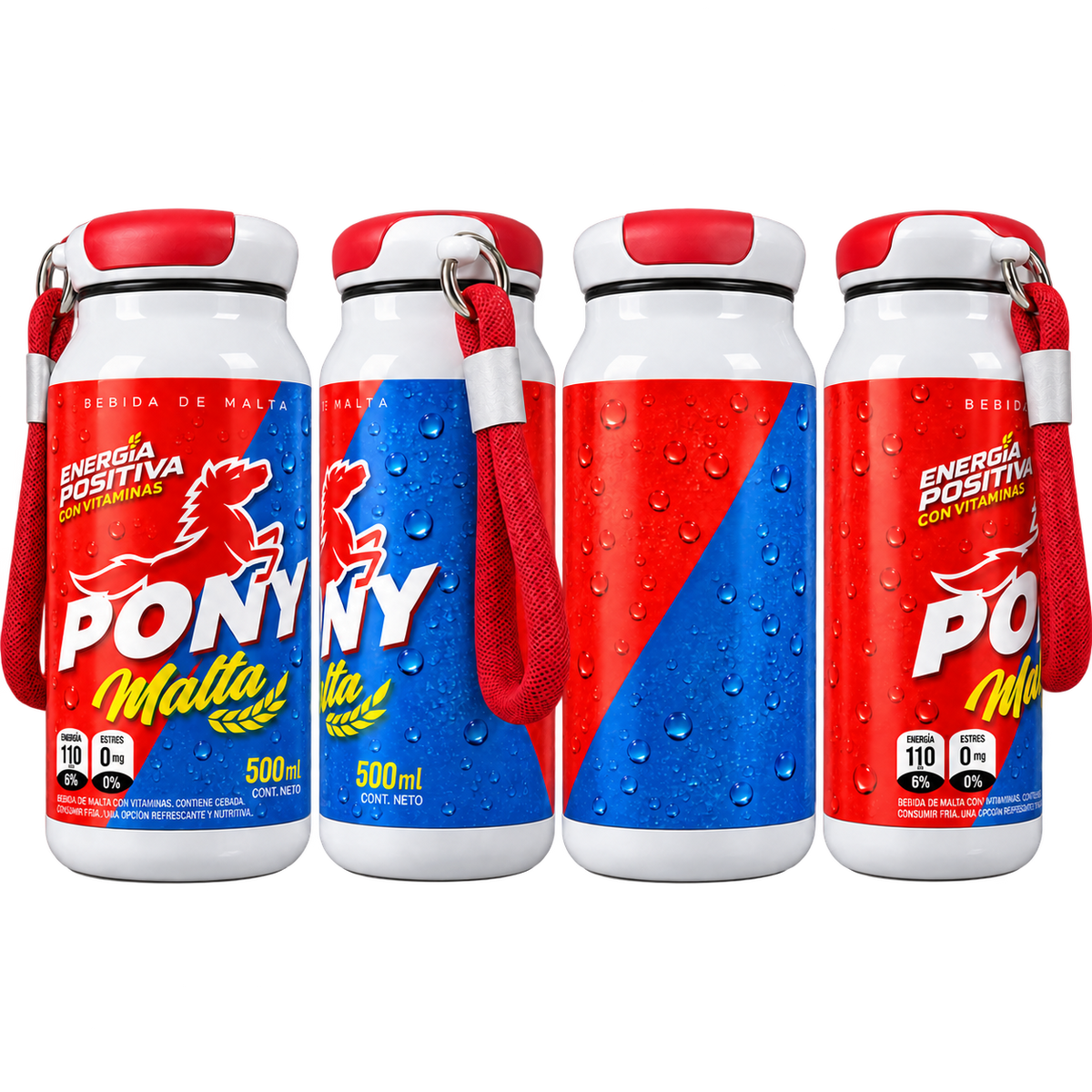 Termo Bebida Pony Malta